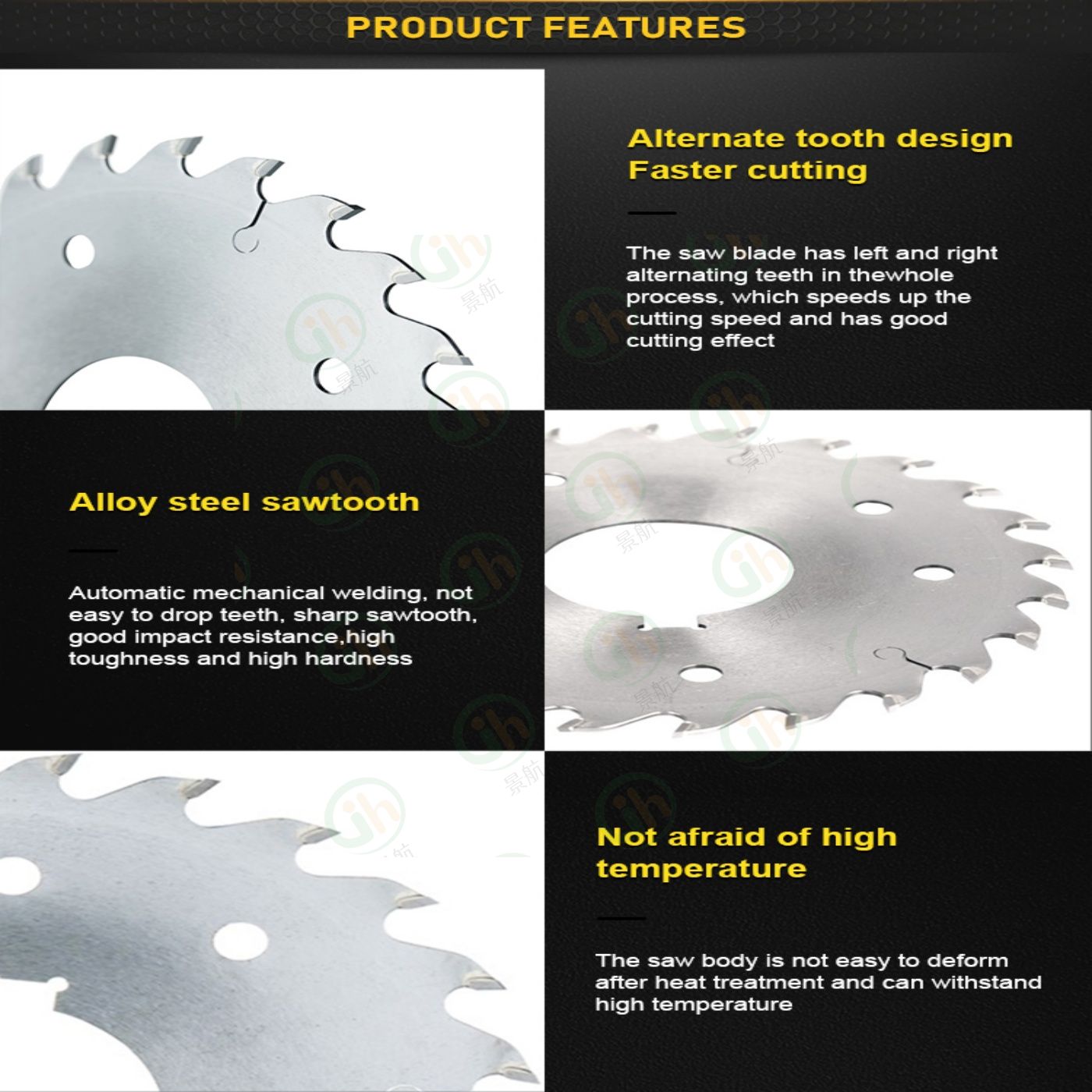Multi-piece Wood Saw Blade 150-180mm