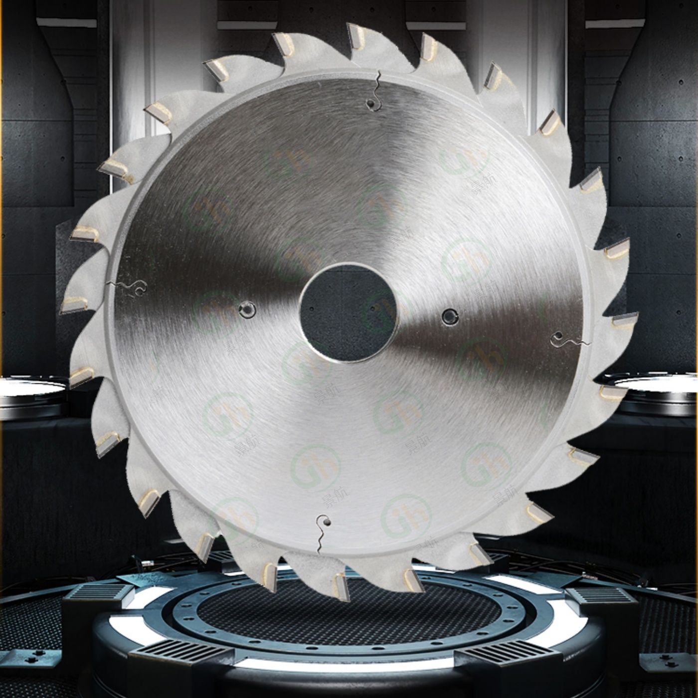 Double Scoring  Saw Blade